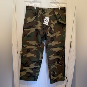 Genuine Military Camouflage Gortex Pants.